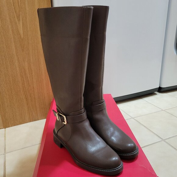 Kelly & Katie Sion Riding Boot (Below Knee) Deep Brown - Size 7M / 37.5 - Picture 1 of 6